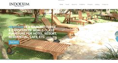 Desktop Screenshot of indoexim.com